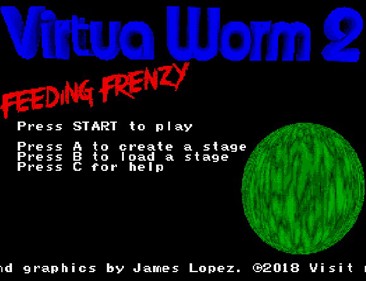 Virtua Worm 2 - Screenshot - Game Title (null) - 579x444
