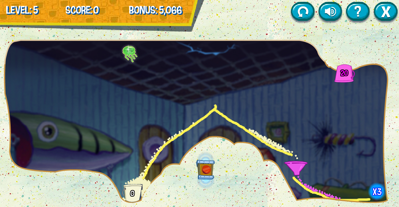 SpongeBob SquarePants: Spring Showers - Screenshot - Gameplay (United States) - 1312x680