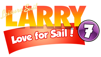Leisure Suit Larry: Love for Sail! - Clear Logo (World) - 1280x720