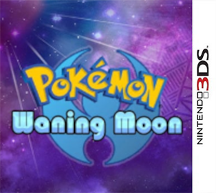 Pokémon Waning Moon - Fanart - Box - Front (null) - 400x357