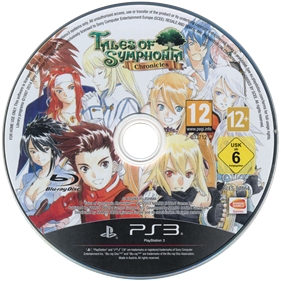 Tales of Symphonia Chronicles - Disc (Europe) - 800x800