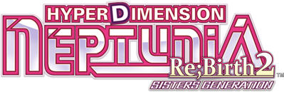 Hyperdimension Neptunia Re;Birth2 SISTERS GENERATION - Clear Logo (null) - 1185x383