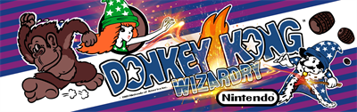 Donkey Kong Wizardry - Arcade - Marquee (null) - 1461x461