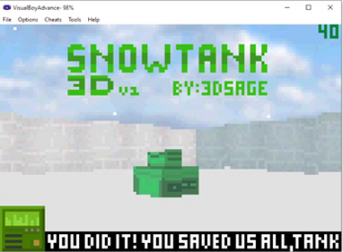 3D SnowTank - Screenshot - Game Title (null) - 347x255