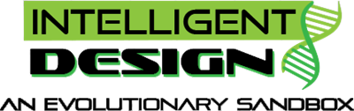 Intelligent Design: An Evolutionary Sandbox - Clear Logo (null) - 430x136