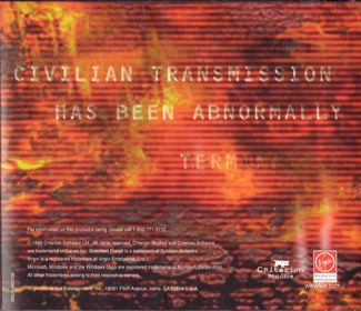 Scorched Planet - Box - Back (North America) - 928x800