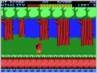 Adventure Island - Screenshot - Gameplay (World) - 256x192