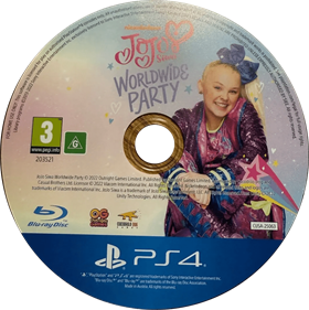 JoJo Siwa: Worldwide Party - Disc (World) - 1071x1072