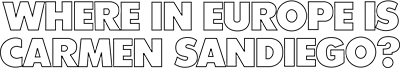 Where in Europe is Carmen Sandiego? - Clear Logo (null) - 400x68