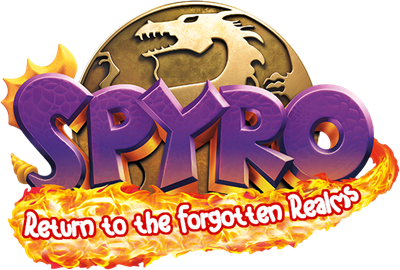 Spyro 3.5 Return to the Forgotten Realms - Clear Logo (United States) - 617x418