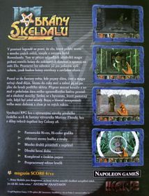 Brány Skeldalu - Box - Back (Europe) - 640x840