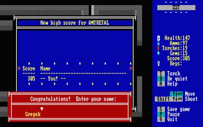 A Mind To Retaliate - Screenshot - High Scores (null) - 640x400