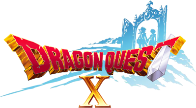 Dragon Quest X: Rise of the Five Tribes Online - Clear Logo (Japan) - 698x387