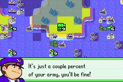 Advance Wars Story - Screenshot - Gameplay (North America) - 240x160