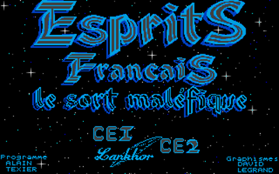 Esprits Français - Screenshot - Game Title (null) - 320x200