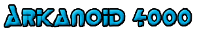 Arkanoid 4000 - Clear Logo (Germany) - 307x53