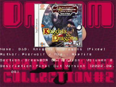 Dream Beats Of Rage Collection: Volumen #2 - Screenshot - Game Select (World) - 960x720