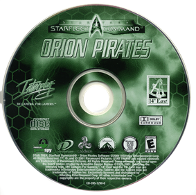 Star Trek: Starfleet Command: Orion Pirates - Disc (United States) - 1456x1445