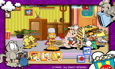 Garfield's Defense - Screenshot - Gameplay (World) - 667x400