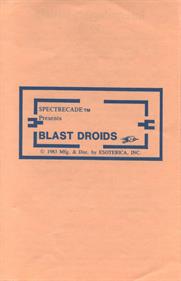 Blast Droids - Box - Front (North America) - 500x772