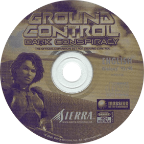 Ground Control: Dark Conspiracy - Disc (United Kingdom) - 744x741