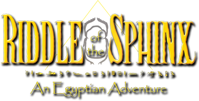 Riddle of the Sphinx: An Egyptian Adventure - Clear Logo (null) - 400x204