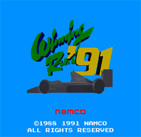 Winning Run '91 - Screenshot - Game Title (null) - 496x480