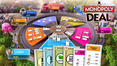 Monopoly Deal - Screenshot - Gameplay (World) - 1920x1080