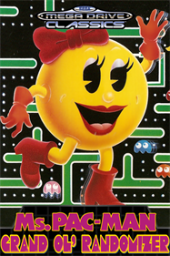 Ms. Pac-Man: Grand Ol' Randomizer - Fanart - Box - Front (null) - 600x900