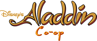 Aladdin Co-op - Clear Logo (null) - 1344x575