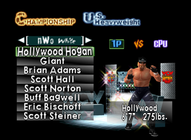 WCW/nWo Revenge: Recompiled - Screenshot - Game Select (null) - 1600x1169
