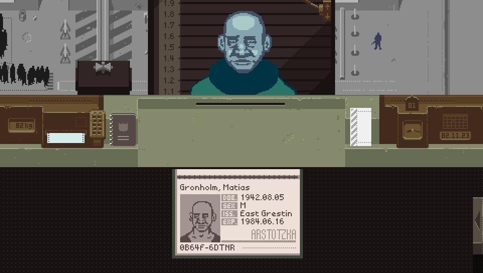 Illustration of Papers, Please