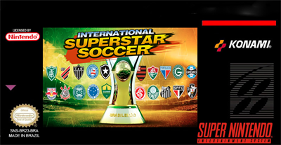 International Super Star Soccer Deluxe: Brasileirão 2008 - Box - Front (Brazil) - 800x414