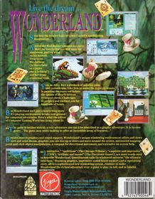 Wonderland - Box - Back (Europe) - 623x800