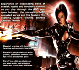 Aeon Flux - Box - Back Image