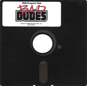 Bad Dudes - Disc Image