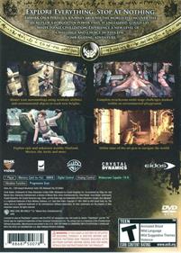 Tomb Raider: Underworld - Box - Back Image