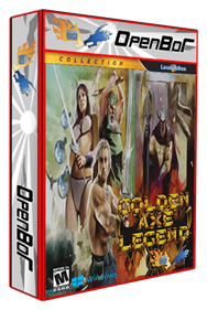 Golden Axe Legend - Box - 3D Image