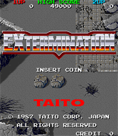 Extermination - Screenshot - Game Title Image