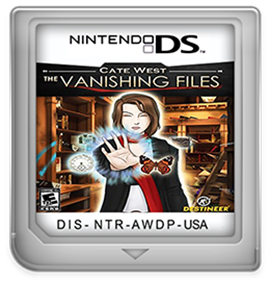 Cate West: The Vanishing Files - Fanart - Cart - Front Image