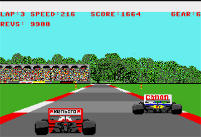 Formula 1 Grand Prix - Screenshot - Gameplay Image