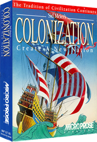 Sid Meier's Colonization: Create a New Nation - Box - 3D Image