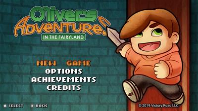 Oliver's Adventures in the Fairyland - Screenshot - Game Title Image