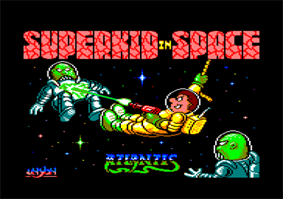 Superkid in Space - Screenshot - Game Title Image