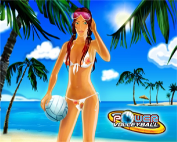 Power Volleyball - Screenshot - Game Title Image