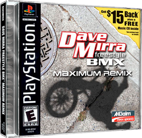 Dave Mirra Freestyle BMX: Maximum Remix - Box - 3D Image