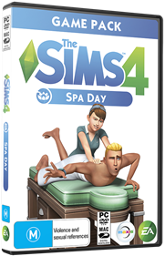 The Sims 4: Spa Day Game Pack - Box - 3D Image