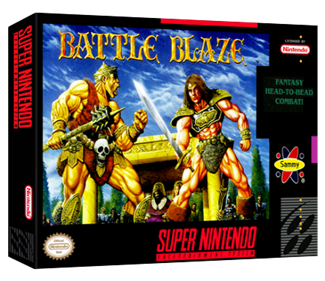Battle Blaze - Box - 3D Image