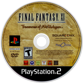 Final Fantasy XI: Treasures of Aht Urghan - Disc Image