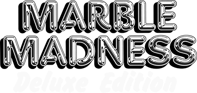 Marble Madness: Deluxe Edition - Clear Logo Image